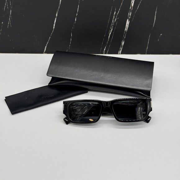 NEW SAINT LAURENT SL 660/F 001 BLACK WOMEN SUNGLASSES SAINT LAURENT SL660 001 - Picture 8 of 8